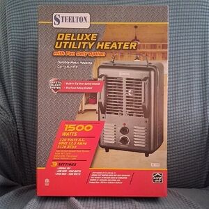 Stelton Utility Heater with Fan